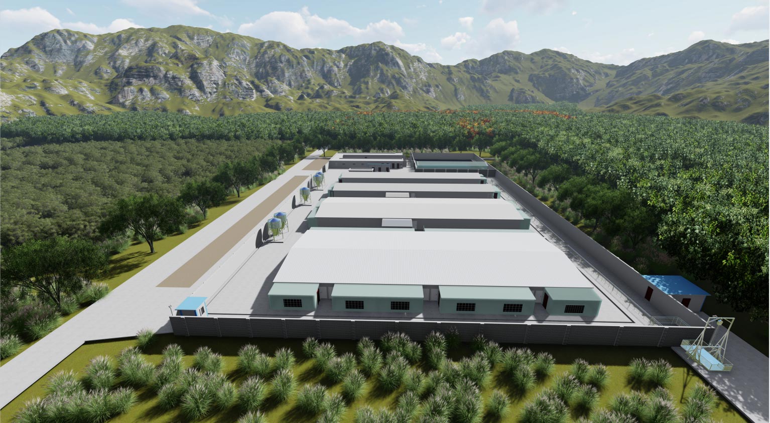 南商農(nóng)科實(shí)驗(yàn)豬場即將投產(chǎn)